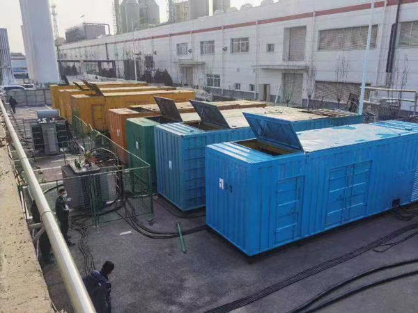 嘉定柴油发电机出租案例展示